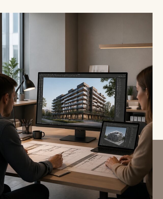 3D визуализация архитектуры и объектов строительства в Дубне